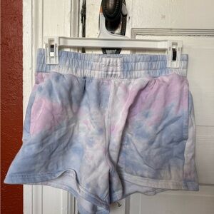Hollister Ultra High-Rise Tie-Dye Sweat-Shorts